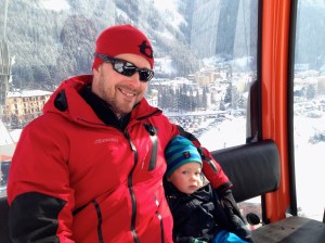 Ski holiday in Austria (Farmor was present, Gran missed out...)