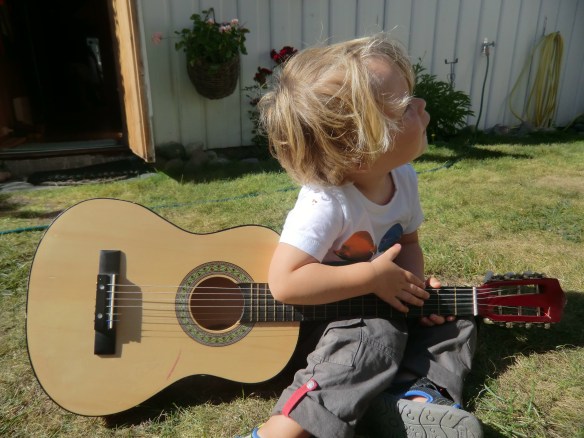 Per Christian continues his auspicious musical education.